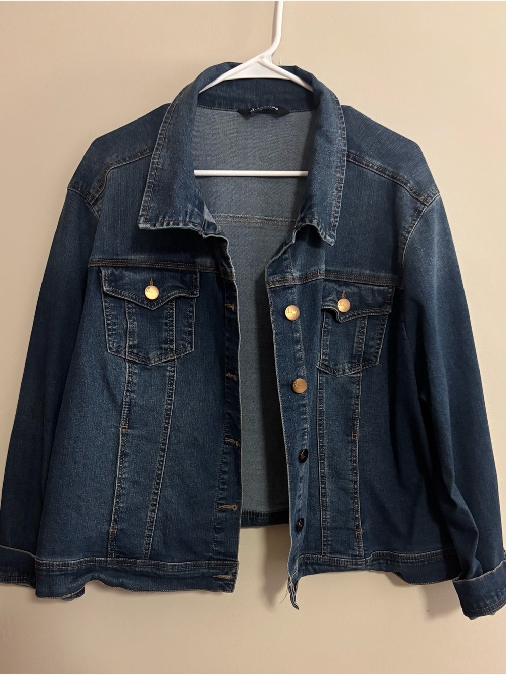 d. jeans Women’s Dark Blue Denim Jacket